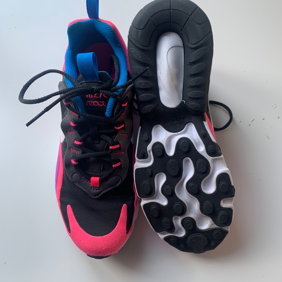 Nike AIR270 React Pink 4.5 Y (Big Kid)  or  EURO 36.6  Women's 6 - Picture 3 of 8